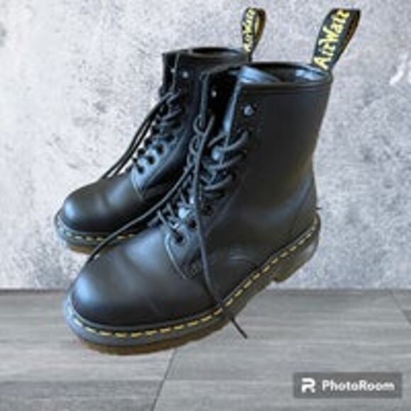 Dr Martens Modern Classics Lace Up Smooth 1460 Boots Size 6 - Picture 7 of 10